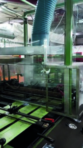 Ventilation d'un atelier de production d'emballages plastiques