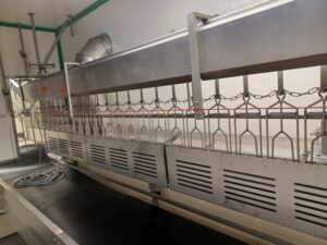 Ventiler un abattoir de volailles